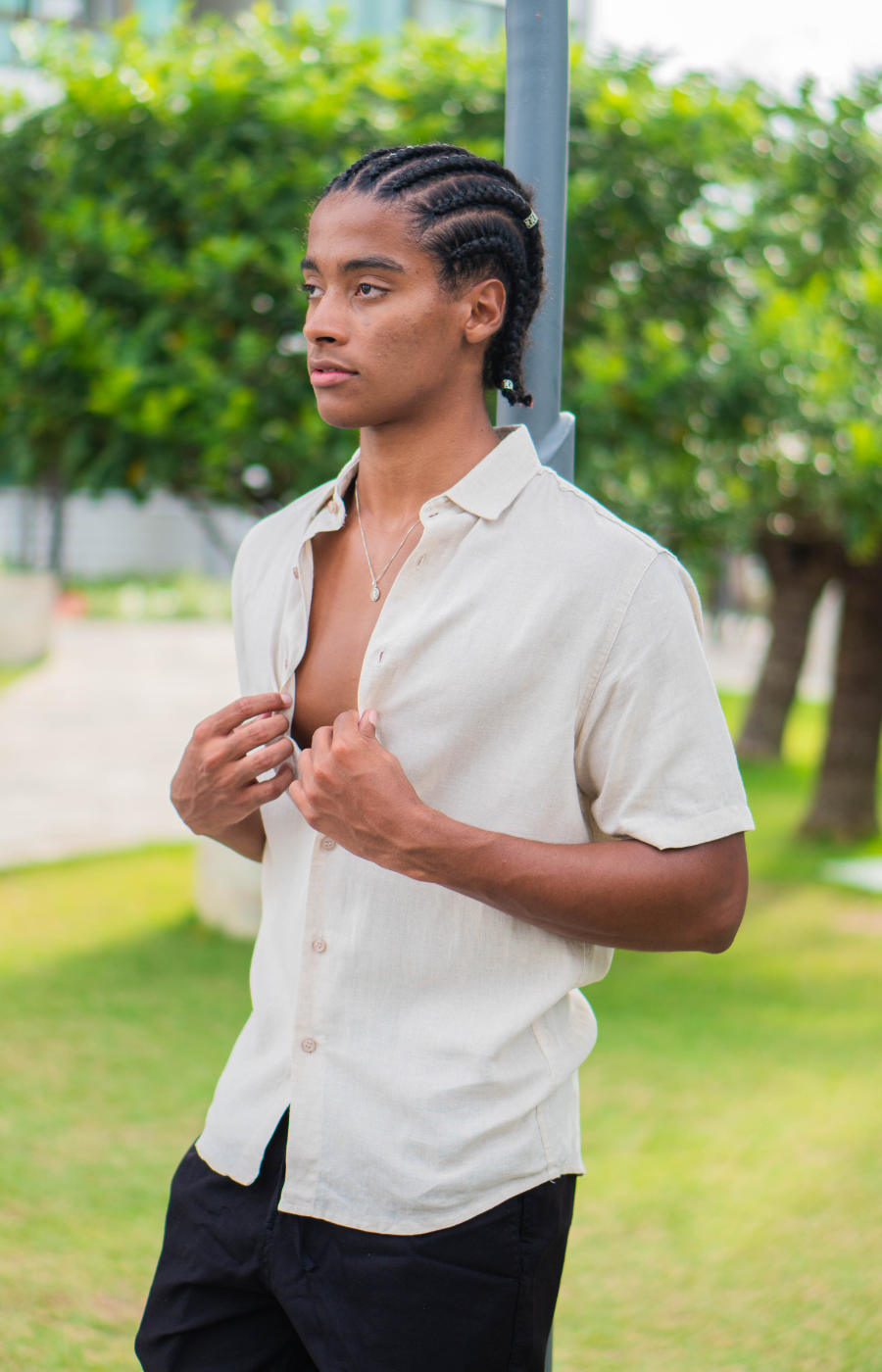 CAMISA LINHO M/C TULUM