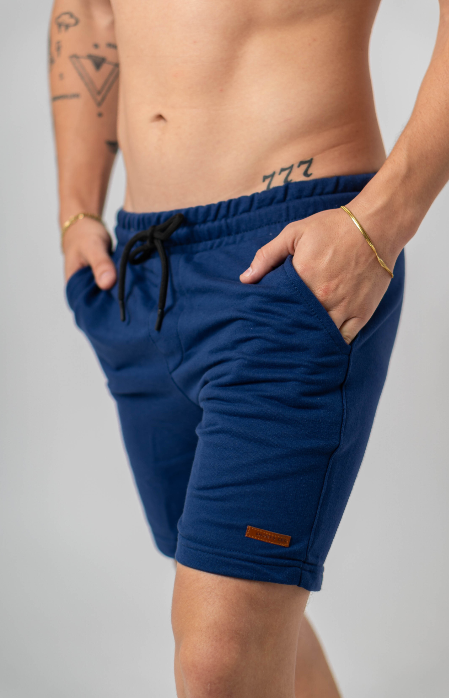SHORT MOLETOM OREGON MARINHO