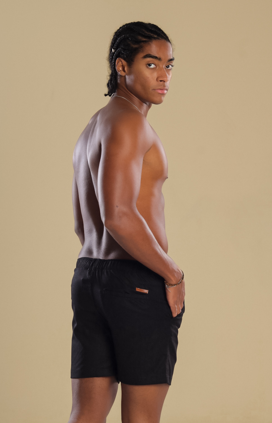 SHORT LINHO FIRENZE PRETO