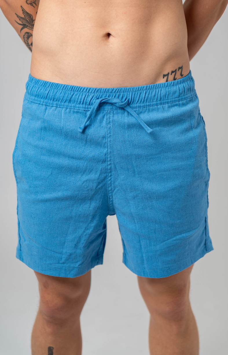 SHORT LINHO ST TROPEZ AZUL